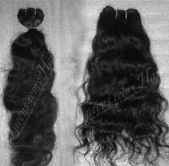 Machine Weft/Hand tied weft